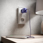 Puro Pro Lite 30W USB-C sieninis įkroviklis - violetinis