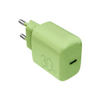 Puro Pro Lite 30W USB-C sieninis įkroviklis - žalias