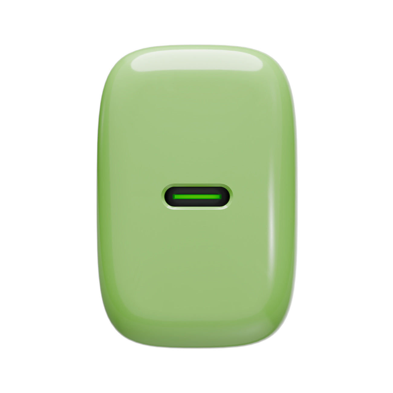 Puro Pro Lite 30W USB-C sieninis įkroviklis - žalias
