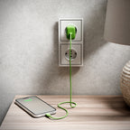 Puro Pro Lite 30W USB-C sieninis įkroviklis - žalias