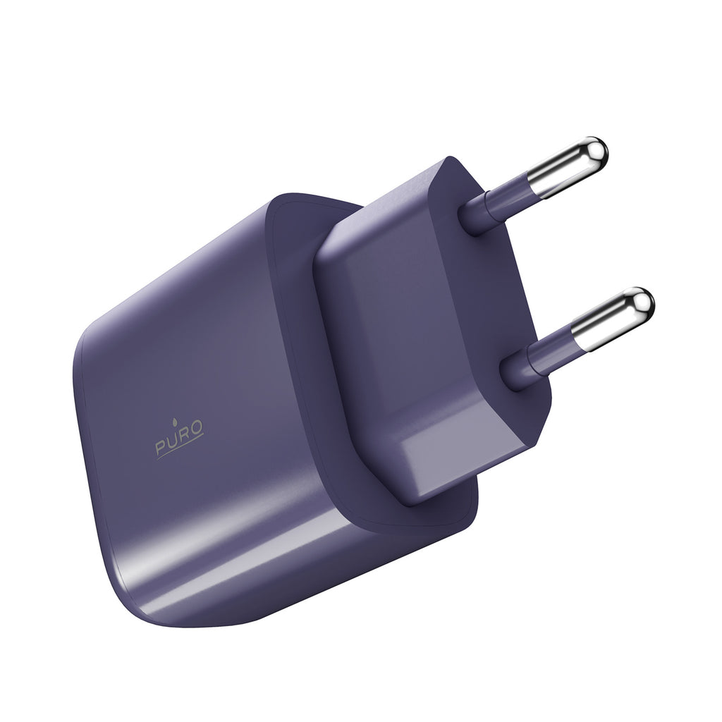 Puro Pro Lite 30W USB-C sieninis įkroviklis - pilkas