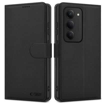 Tech-Protect Wallet dėklas Xiaomi Redmi 15 4G/5G – juodas -- Xiaomi Redmi 15