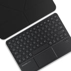 AmazingThing Minimal Case Keylite Combo klaviatūros dėklas, skirtas iPad 11" 2025 - juodas