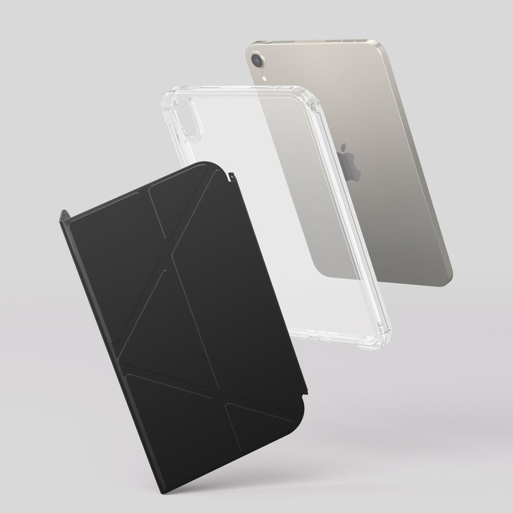 „AmazingThing Minimal“ dėklas, skirtas iPad Air 11" M3/M4 (2025/2026) - juodas