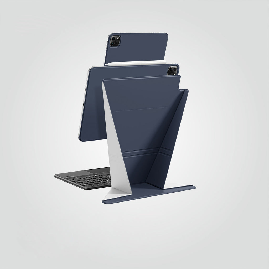 „AmazingThing Matte Pro Mag Folio“ dėklas su stovu iPad Air 11" M3/M4 (2025/2026) – mėlynas