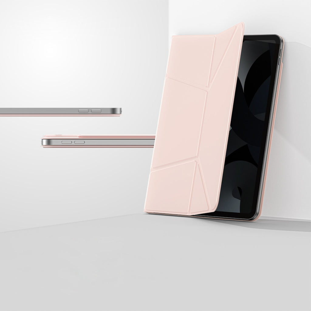 „AmazingThing Matte Pro Mag Folio“ dėklas su stovu iPad Air 11" M3/M4 (2025/2026) – rožinis
