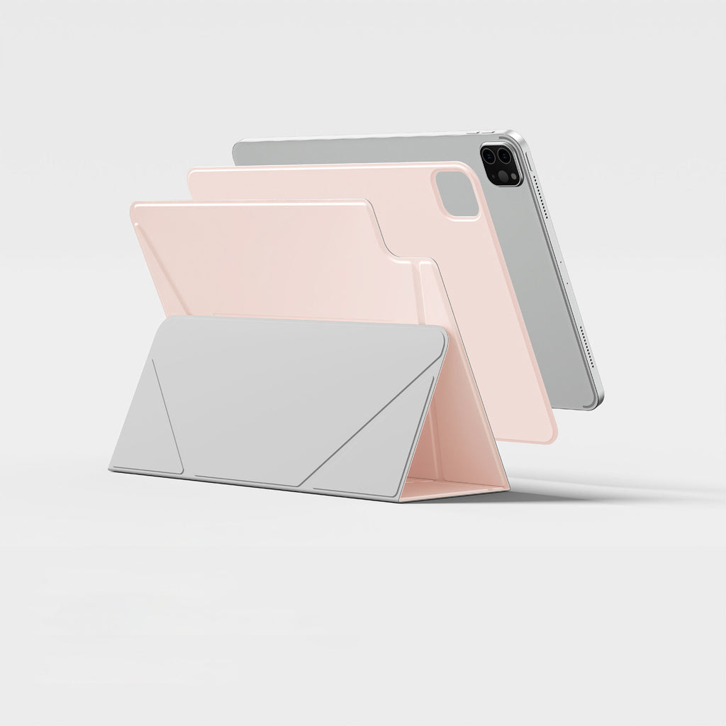 „AmazingThing Matte Pro Mag Folio“ dėklas su stovu iPad Air 11" M3/M4 (2025/2026) – rožinis