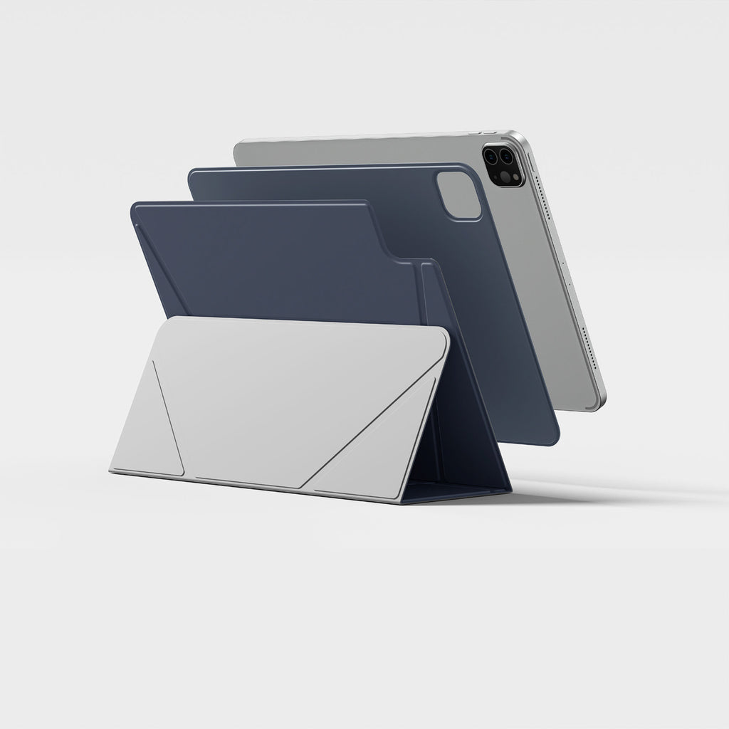 „AmazingThing Matte Pro Mag Folio“ dėklas su stovu iPad Air 13" M3/M4 (2025/2026) – mėlynas