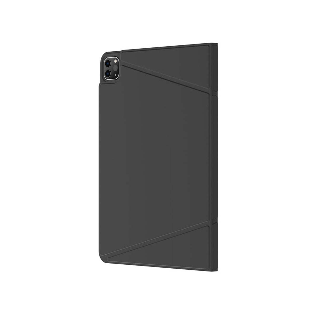 „AmazingThing Matte Pro Mag Folio“ dėklas su stovu, skirtas iPad Air 13" M3/M4 (2025/2026) – juodas
