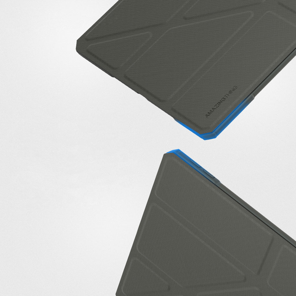 „AmazingThing Titan Pro Folio“ dėklas, skirtas iPad Air 11" M3/M4 (2025/2026) – pilkas