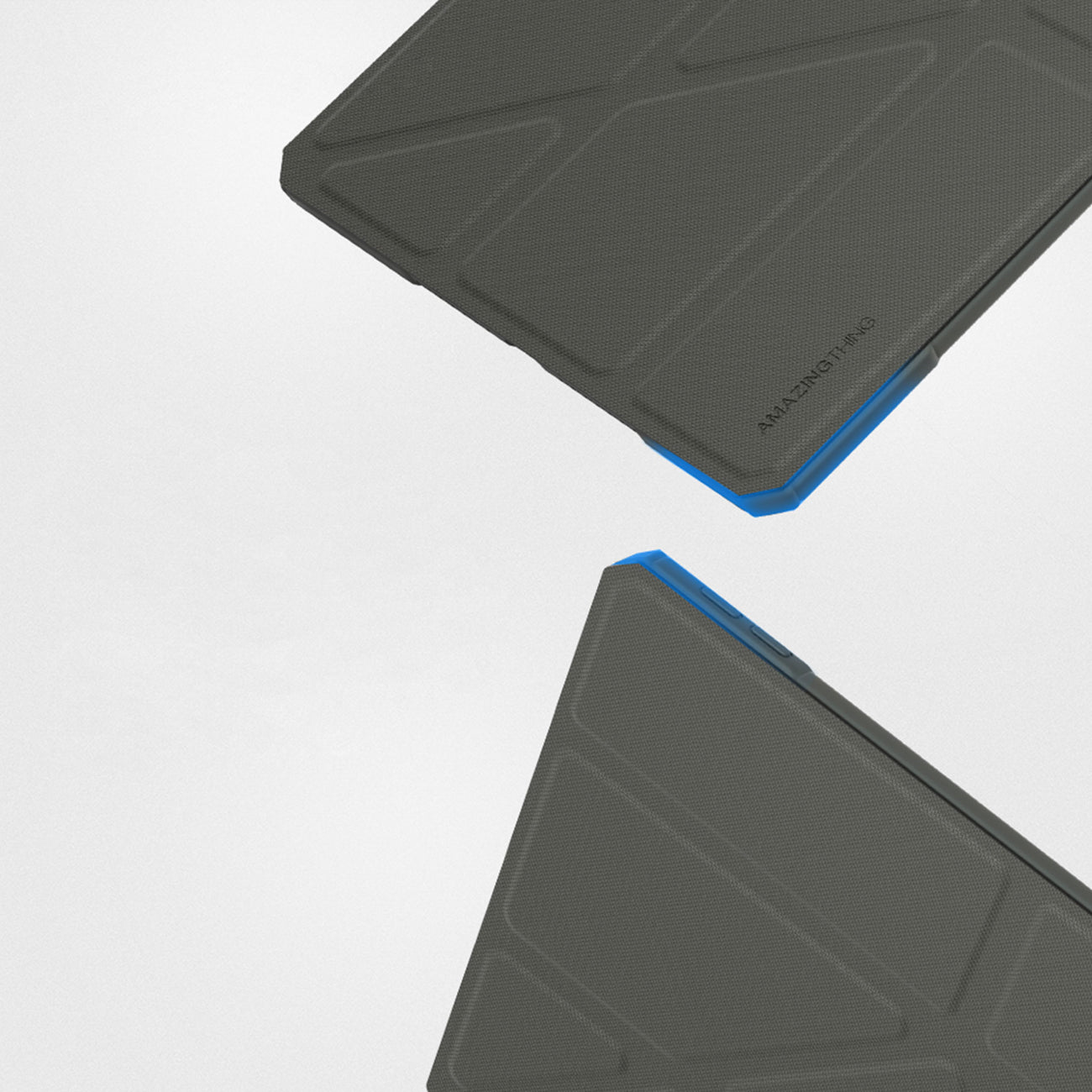 „AmazingThing Titan Pro Folio“ dėklas, skirtas iPad Air 11" M3/M4 (2025/2026) – pilkas