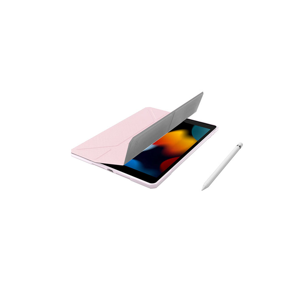 AmazingThing Titan Pro sulankstomas dėklas skirtas iPad Air 11" M3/M4 (2025/2026) - Rožinė -- iPad Air 11" (2024)
