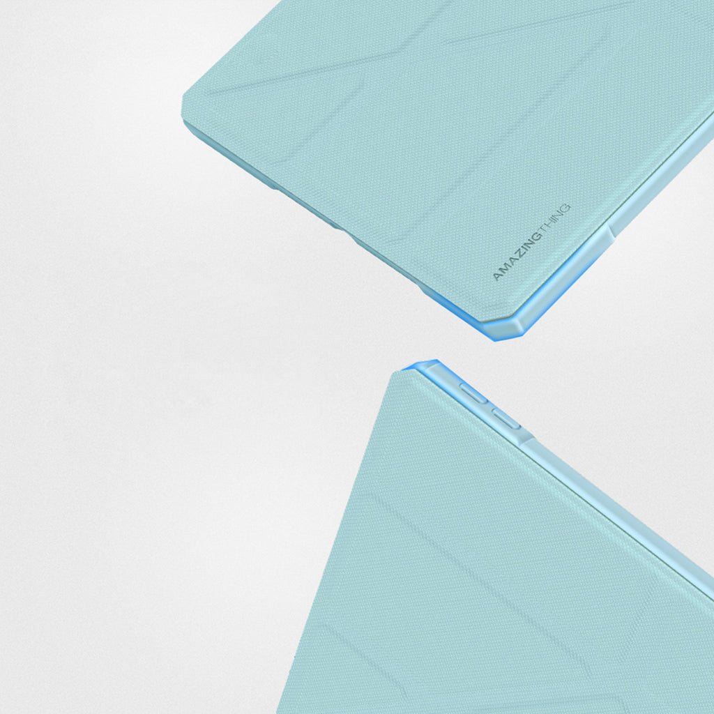 „AmazingThing Titan Pro Folio“ dėklas, skirtas iPad Air 11" M3/M4 (2025/2026) – mėlynas