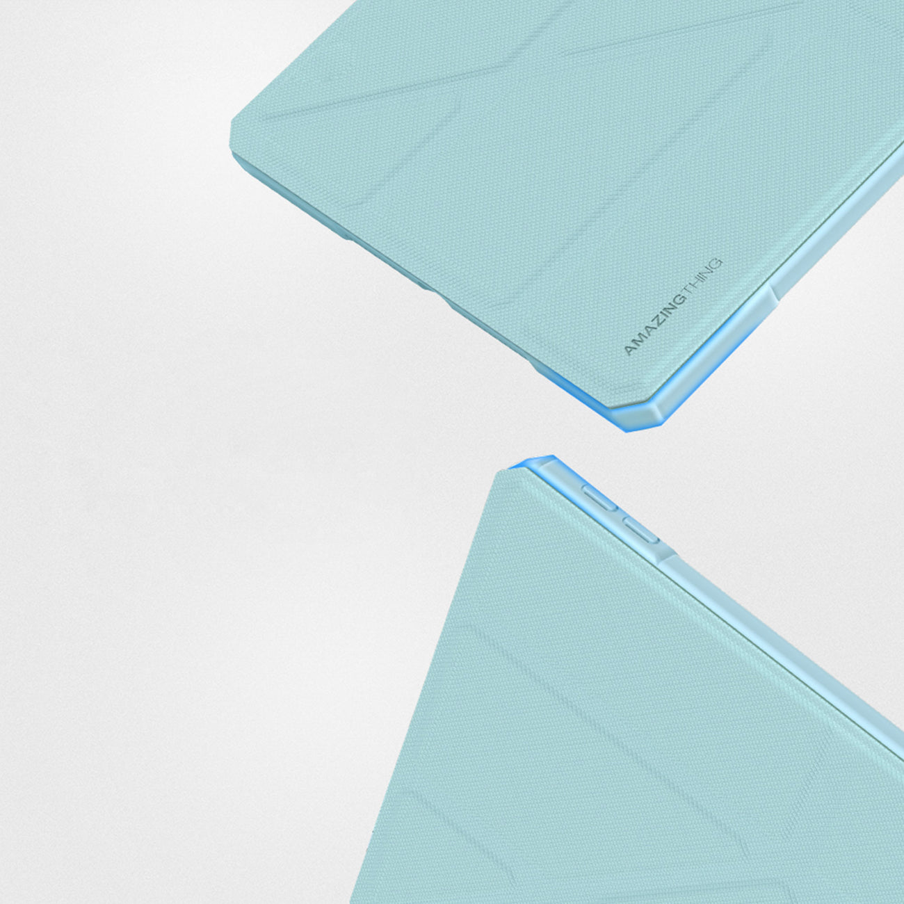 „AmazingThing Titan Pro Folio“ dėklas, skirtas iPad Air 11" M3/M4 (2025/2026) – mėlynas