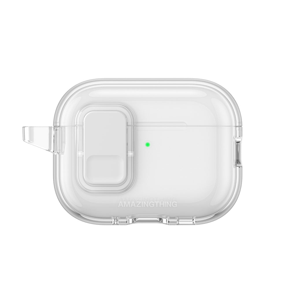 Nuostabus dalykas AirPods Pro 3 Minimal Case Clear