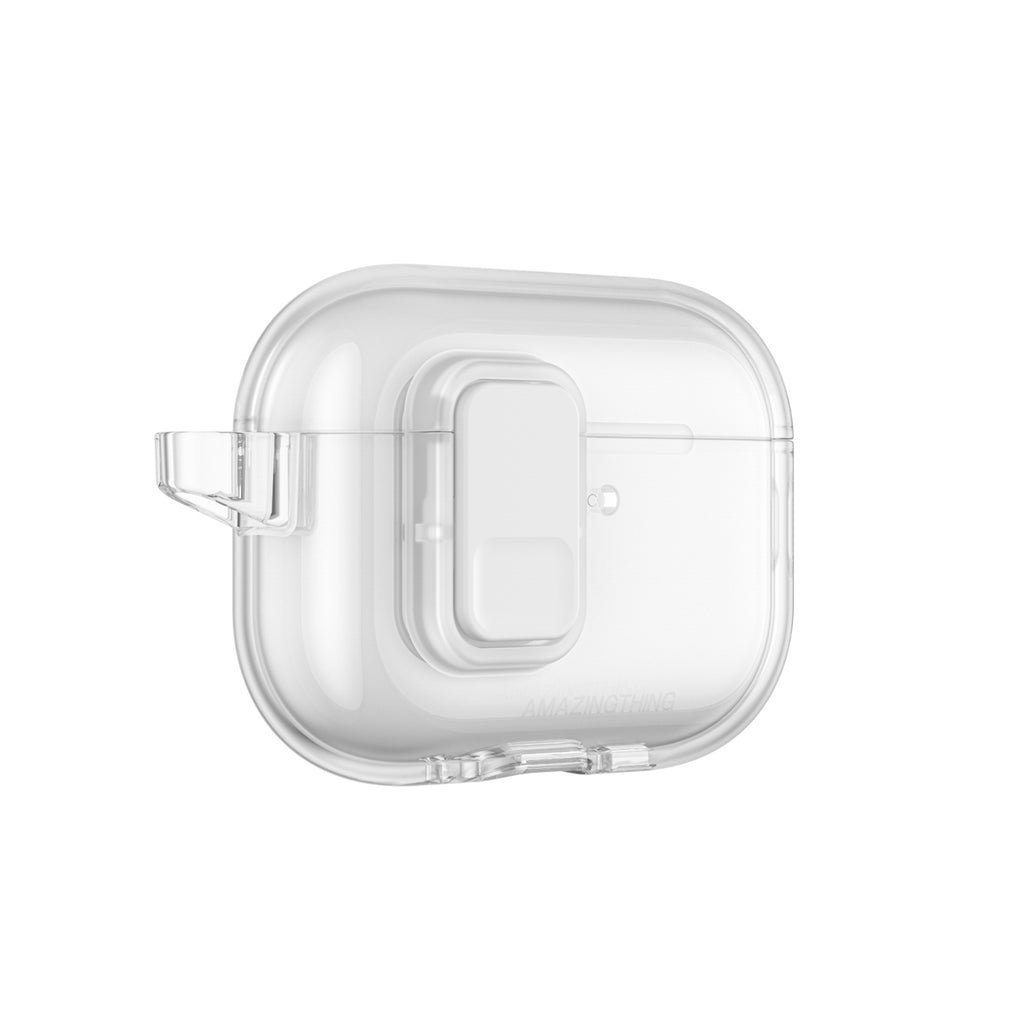 Nuostabus dalykas AirPods Pro 3 Minimal Case Clear