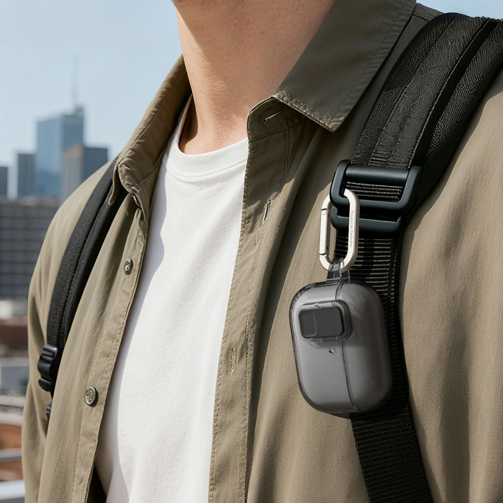 „AmazingThing“ minimalus dėklas, skirtas AirPods Pro 3 - Black