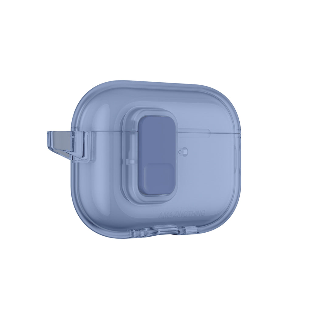„AmazingThing“ minimalus dėklas, skirtas AirPods Pro 3 - Blue
