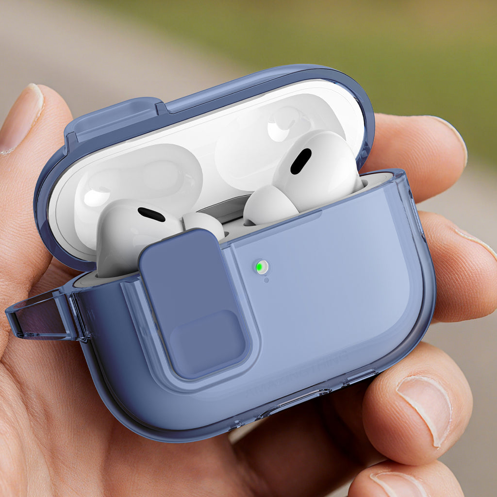 „AmazingThing“ minimalus dėklas, skirtas AirPods Pro 3 - Blue