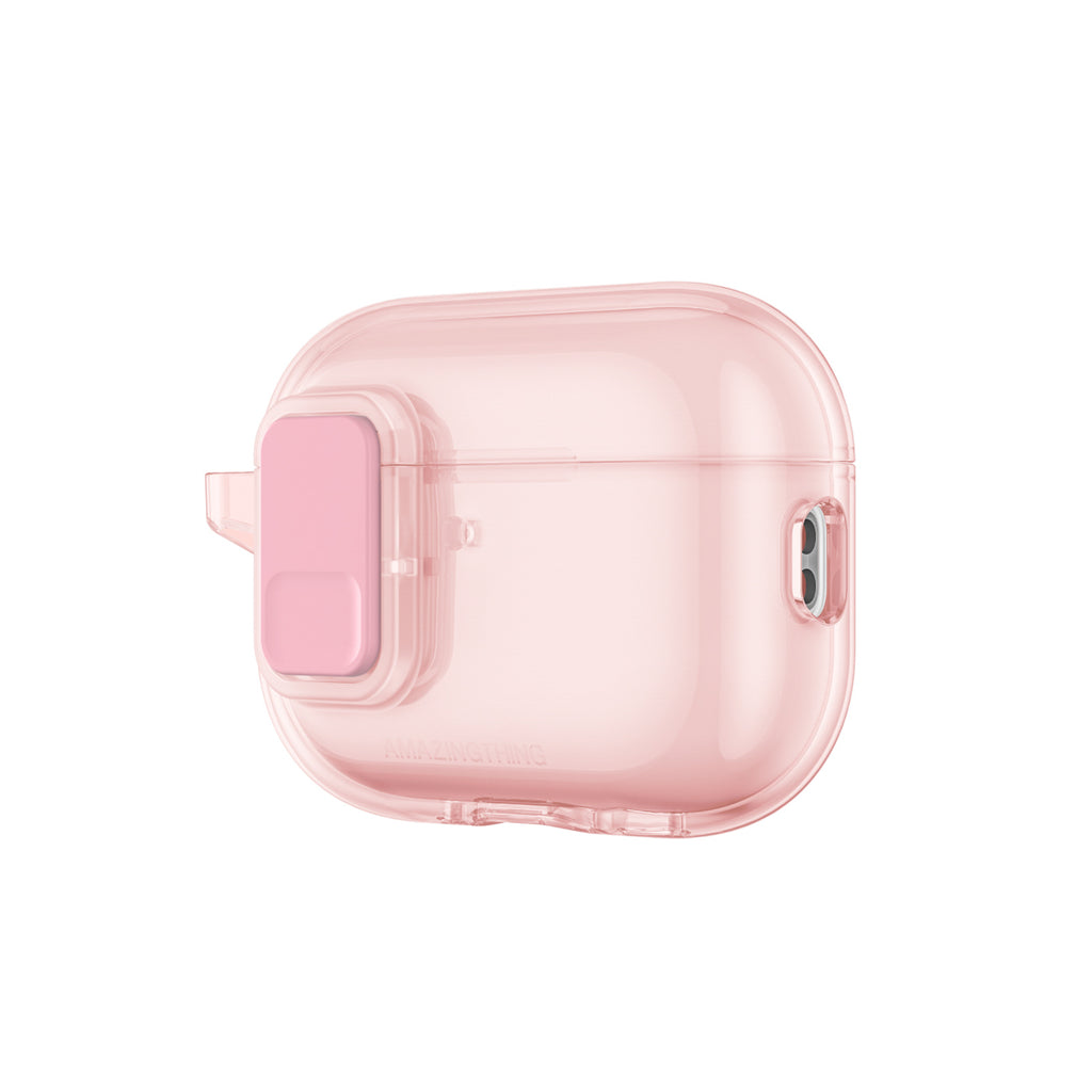 „AmazingThing“ minimalus dėklas, skirtas AirPods Pro 3 - Pink