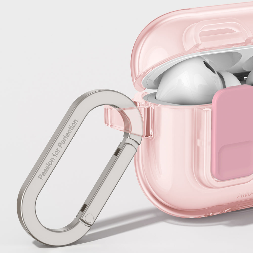 „AmazingThing“ minimalus dėklas, skirtas AirPods Pro 3 - Pink