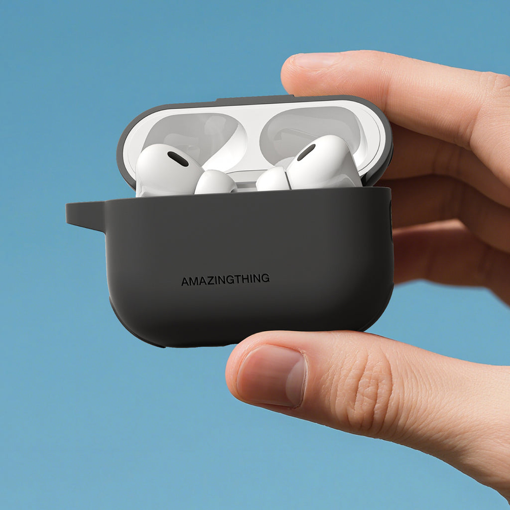 AmazingThing Omni Case Titan dėklas, skirtas AirPods Pro 3 - juodas