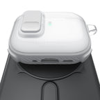 Skaidrus „AmazingThing Titan Pro Mag Case“, skirtas AirPods Pro 3 - White
