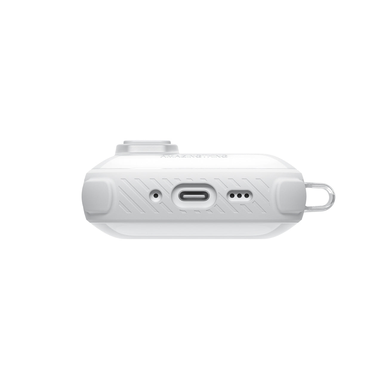 Skaidrus „AmazingThing Titan Pro Mag Case“, skirtas AirPods Pro 3 - White