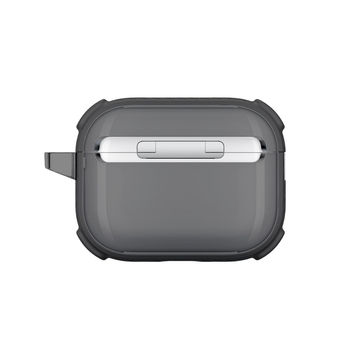 Skaidrus „AmazingThing Titan Pro Mag Case“, skirtas AirPods Pro 3 - Black