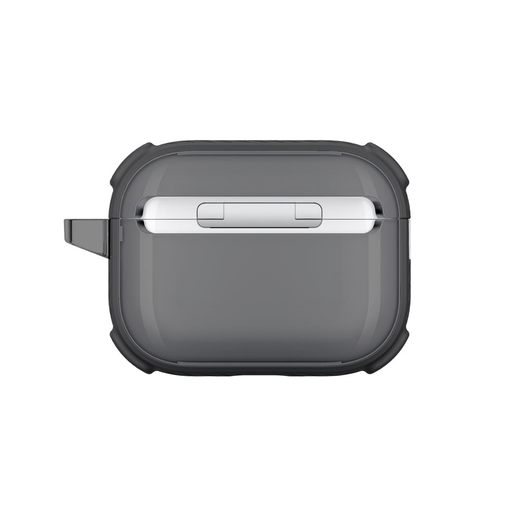 Skaidrus „AmazingThing Titan Pro Mag Case“, skirtas AirPods Pro 3 - Black