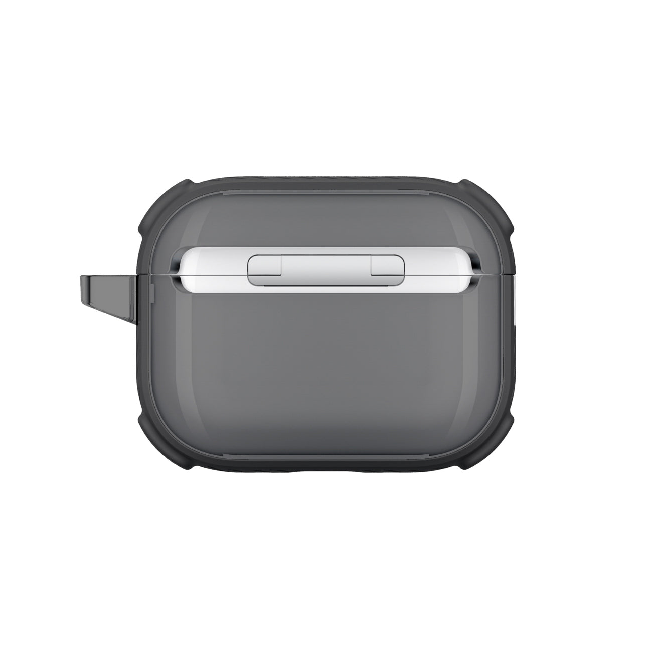 Skaidrus „AmazingThing Titan Pro Mag Case“, skirtas AirPods Pro 3 - Black