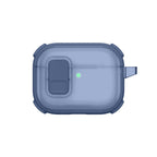 Skaidrus „AmazingThing Titan Pro Mag Case“, skirtas AirPods Pro 3 - Blue