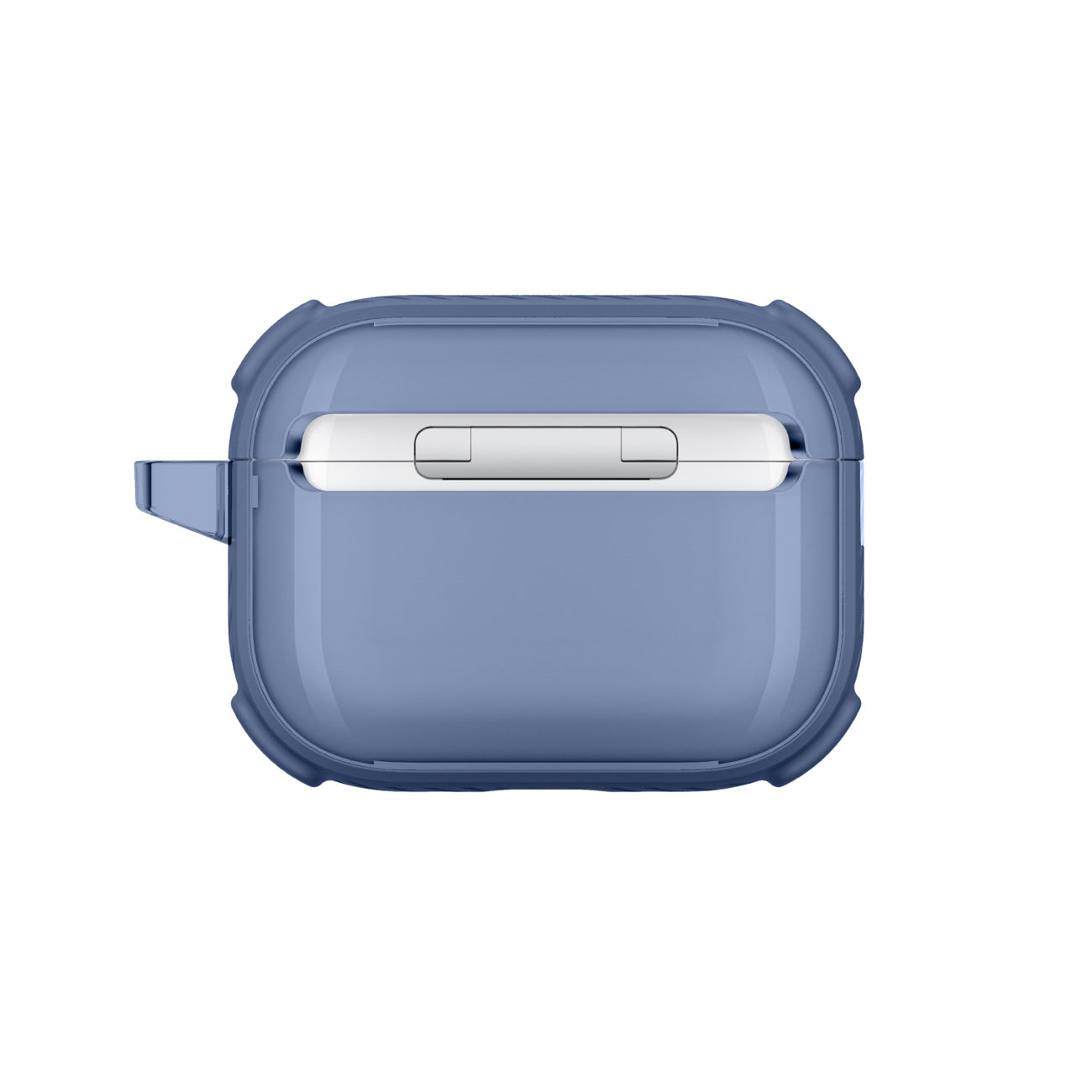 Skaidrus „AmazingThing Titan Pro Mag Case“, skirtas AirPods Pro 3 - Blue