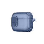 Skaidrus „AmazingThing Titan Pro Mag Case“, skirtas AirPods Pro 3 - Blue
