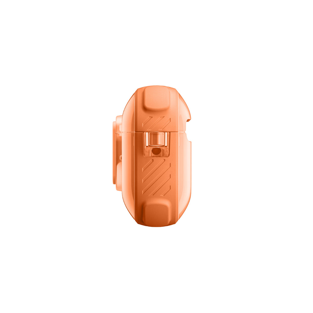 Skaidrus „AmazingThing Titan Pro Mag Case“, skirtas AirPods Pro 3 - Orange