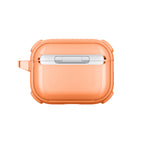 Skaidrus „AmazingThing Titan Pro Mag Case“, skirtas AirPods Pro 3 - Orange