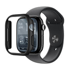 „AmazingThing“ minimalus apsauginis dėklas, skirtas Apple Watch Series 11 46mm – juodas -- Apple Watch 11 (46 mm)