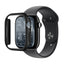 „AmazingThing“ minimalus apsauginis dėklas, skirtas Apple Watch Series 11 46mm – juodas -- Apple Watch 11 (46 mm)