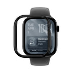 „AmazingThing“ minimalus apsauginis dėklas, skirtas Apple Watch Series 11 46mm – juodas -- Apple Watch 11 (46 mm)