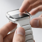 AmazingThing Radix FullGuard stiklas su dėklu Apple Watch 46 mm -- Apple Watch 11 (46 mm)