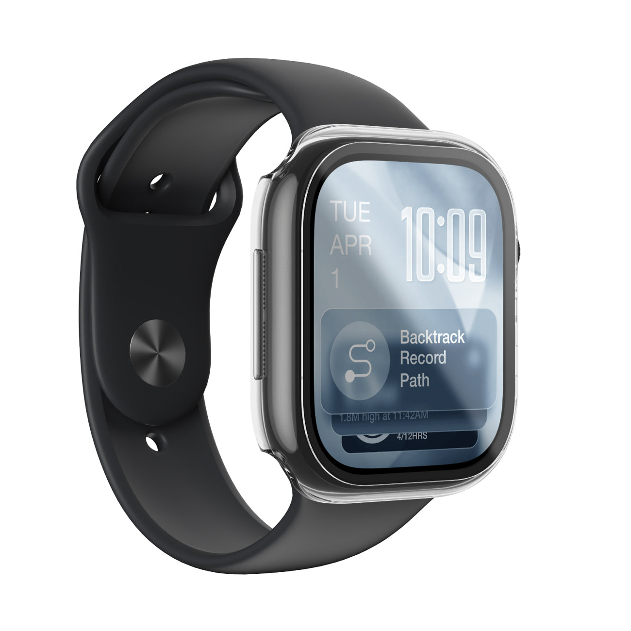 AmazingThing Radix stiklas su dėklu Apple Watch 11 42 mm -- Apple Watch 11 (42 mm)