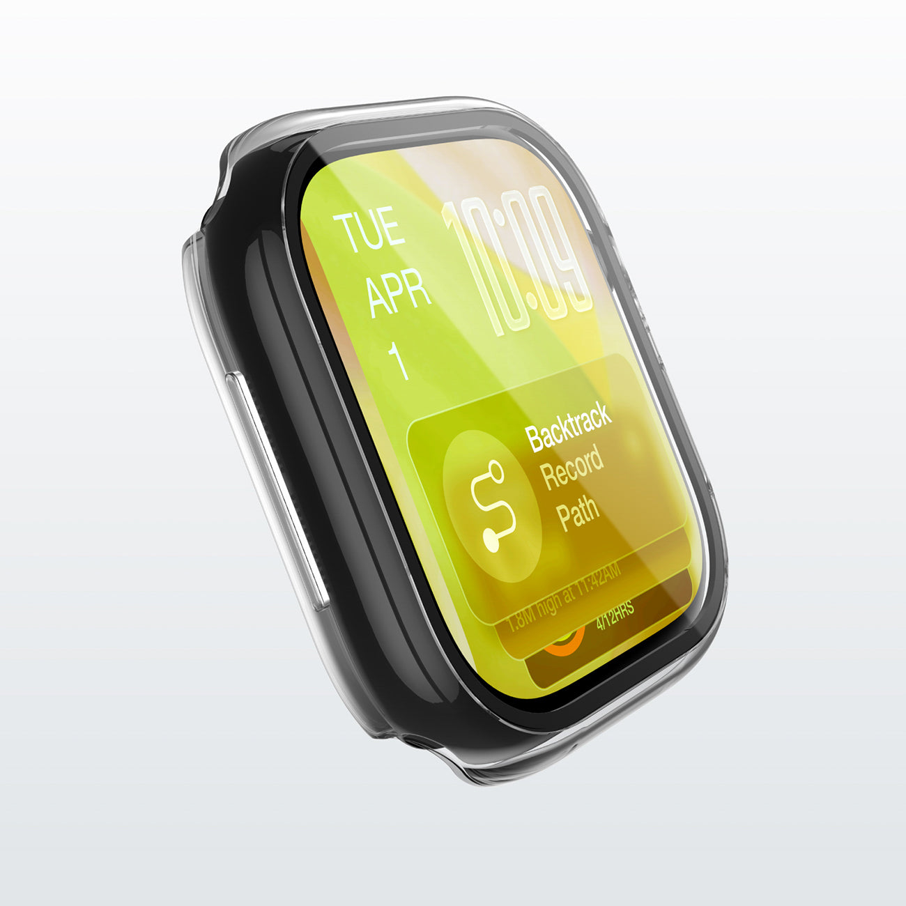 AmazingThing Radix stiklas su dėklu Apple Watch 11 42 mm -- Apple Watch 11 (42 mm)