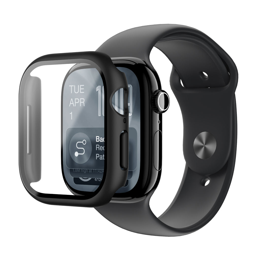 AmazingThing Radix FullGuard stiklas Apple Watch 42 mm juodas
