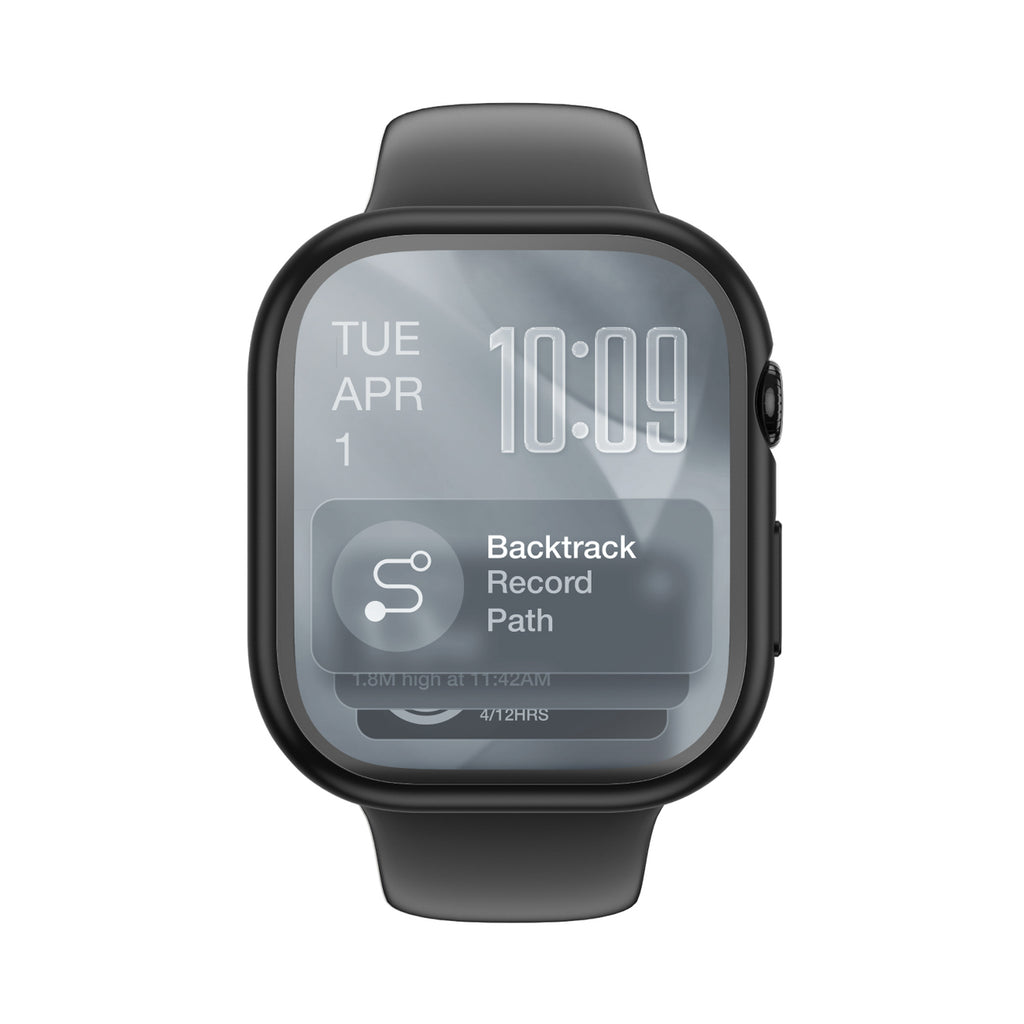AmazingThing Radix FullGuard stiklas Apple Watch 42 mm juodas