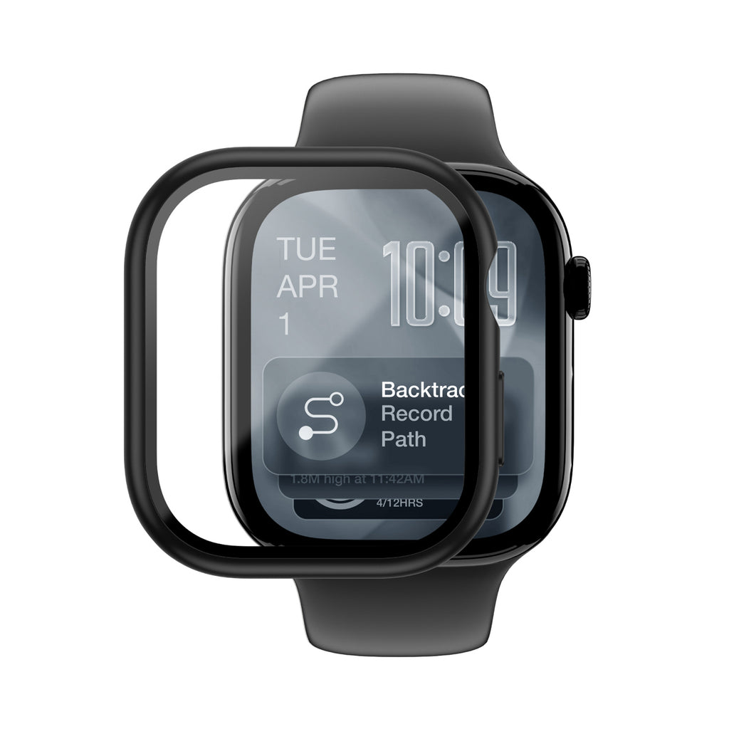 AmazingThing Radix FullGuard stiklas Apple Watch 42 mm juodas