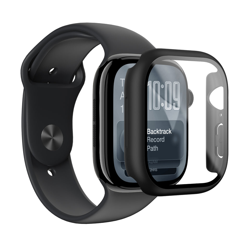 AmazingThing Radix FullGuard stiklas Apple Watch 42 mm juodas