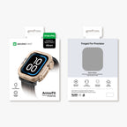 AmazingThing Titan Pro metalinis dėklas Apple Watch 11 46mm, aliuminis - auksinis -- Apple Watch 11