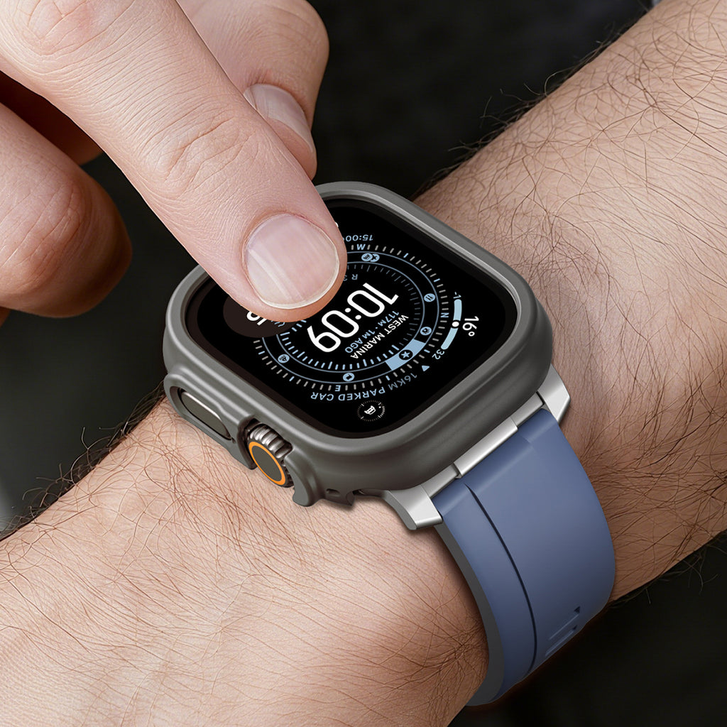 AmazingThing Minimal dėklas Apple Watch Ultra 3 49 mm – juodas -- Apple Watch Ultra 3 (49 mm)