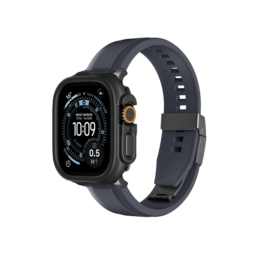 AmazingThing Minimal dėklas Apple Watch Ultra 3 49 mm – juodas -- Apple Watch Ultra 3 (49 mm)