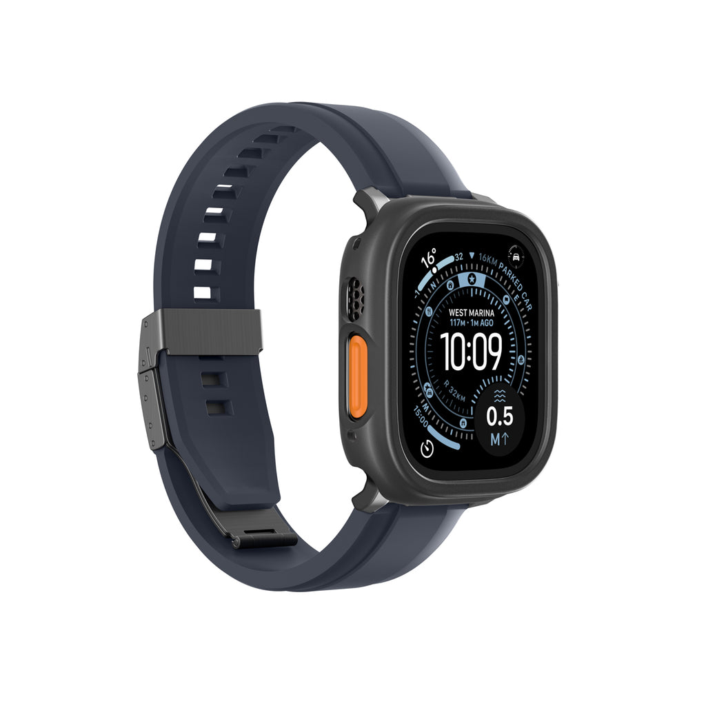 AmazingThing Minimal dėklas Apple Watch Ultra 3 49 mm – juodas -- Apple Watch Ultra 3 (49 mm)